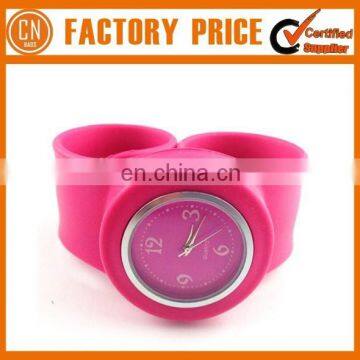 Most Welcomed Colorful Logo Printed Silicon Wristband Watch