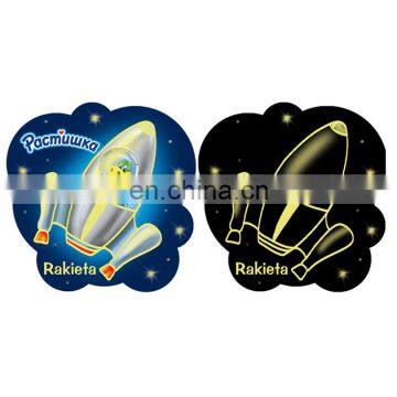 space image printing paper fridge magnet product for kids