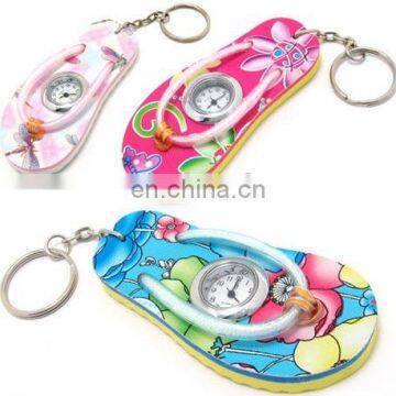 Promotional Gifts Slipper Keychain Watch