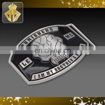 Shiny Gold M Crown Belt Buckle With Soft Enamel Colored photo-2