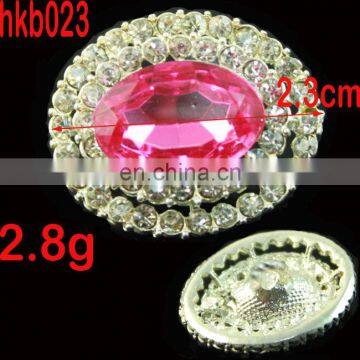 rose acrylic crystal rhinestones small size cheap acrylic rhinestone button