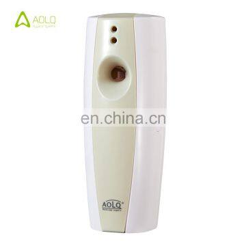 Wall mounted battery operated motion air freshener dispenser