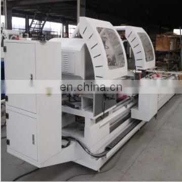 automatic aluminium window corner connector cutting saw machine