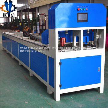Square Tube Automatic Punching Machine Manufacturers Linkage Machinery CNC Pipe Punching Machine photo-3