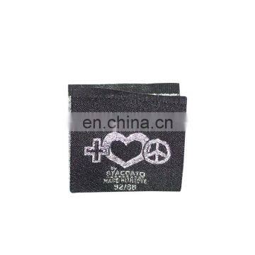 alibaba China clothing woven label for kid clothing