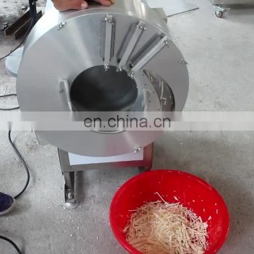 Big output ginger bamboo slicer potota taro shreder machine cucumber slicer