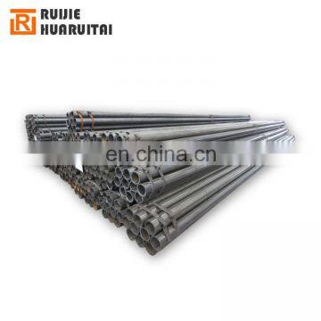 ERW Welded Mild Steel Black Round Pipe for Furnitures and Construction