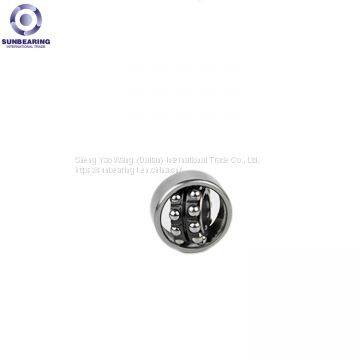 SUNBEARING Self Aligning Ball Bearing 2203 Silver 17*40*16mm Chrome Steel GCR15 photo-2