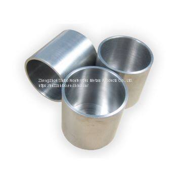 China lead manufacturer  3N5 99.95%  molybdenum crucible with best quality