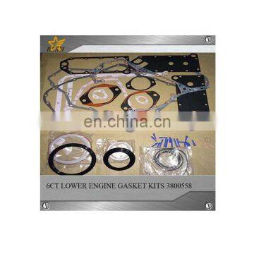 3800558 Upper engine Gasket rebuild kit for cummins 6BT Engine