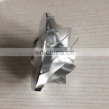 K26 5326-123-2209 54.64/71.00mm 7+7 Blades Turbo Billet/milling/aluminum 2618 Compressor Wheel for 5326-970-7700/5326-970-7701