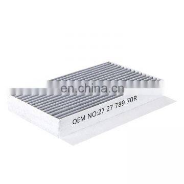 Active carbon material cabin filter 27 27 789 70R for RENAULT MEGANE CC-MEGANE III 1,5 DCI