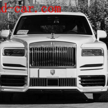 Carbon Fiber Body Kit for Cullinan Mansory Rolls Royce front & Rear Lip Side Skirt Spolier Fender Wheelbrow Wheelhub