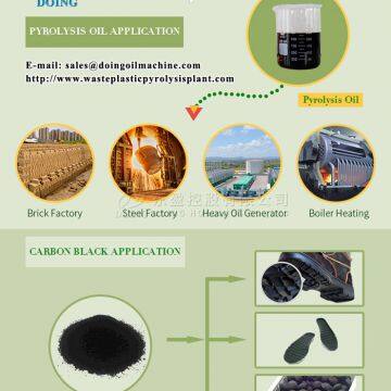 Factory Price Full Automatic 10-15 Tons PLC System Used Tire Rubber Pyrolysis Plant for Waste Plastic Recycling Fuel Plant photo-3