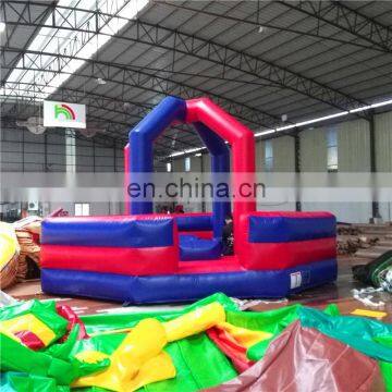 Outdoor team arena balance wrecking game,  Big inflatable wipeout ball game for sport park