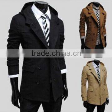 2015 Men's fashion explosion models men's hooded windbreaker jacket Specials