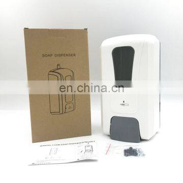 Hotel plug in electric hand sanitiser gel antibacterial spray OEM manual foam liquid soap dispenser