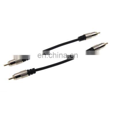 High Quality 1 RCA Male to 1 RCA Male Adapter Audio RCA Cable photo-2