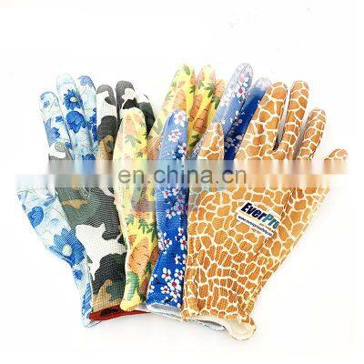 Everpro Safety 13G Polyester Liner PU Coated Gardening Gloves