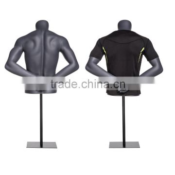 Fiberglass Male Upper Body Men Mannequin Hlaf Body Sport Model Display NI-7