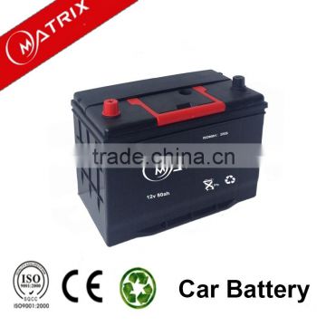 mf 12V 80AH lead acid battery high capacity Car batteries