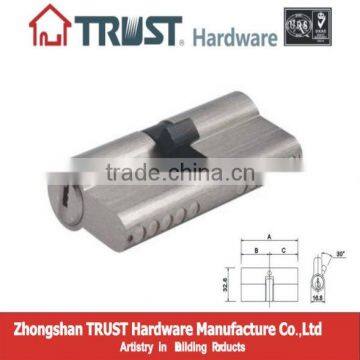 Trust 80mm Euro Profile Brass Mortise Lock Cylinder