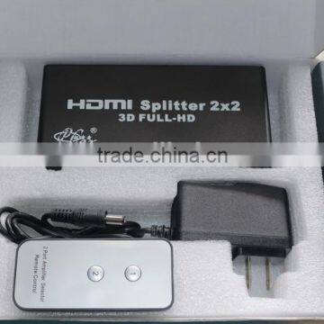 2 in 2 Out Full HD Cable Splitters With Remote photo-3