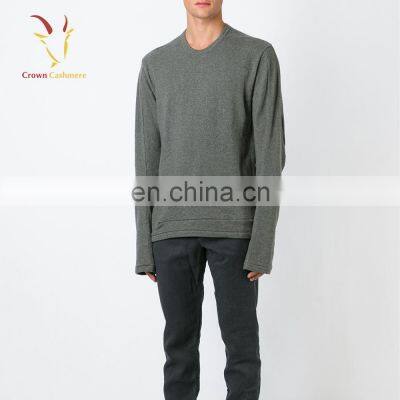 Men Latest Pullover Cashmere Sweater Designs for Men,mens Vneck Sweater photo-3