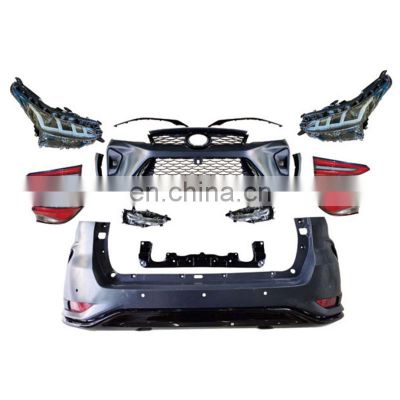 Factory Direct Sale Pickup 4x4 Car Accessories Front Bumper Full Body Kit For Furtuner 2021