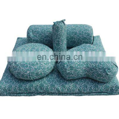 Top Sale custom size private label meditation cushion pillow set