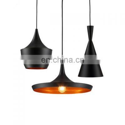 Industrial Matte Black Pendant Lamp Decorative Loft Pendant Lights e27