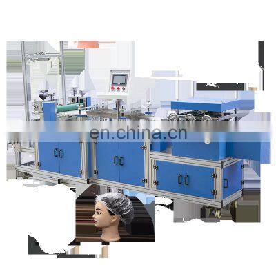 Automatic PP Nonwoven Hair Net Cap Making Machine