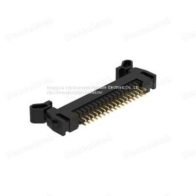Denentech 2.00mm Pitch Pins Custom Dual Row Straight DIP Ejector Header Connector for PCB photo-4