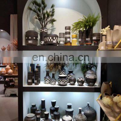 Large Chinese Antique Porcelain Traditional Ceramic Vase for Home Living Room Decor