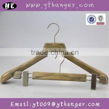 HA6950 High End Top and Bottom Hanger Wooden Clothes Hanger Supplier's Choice photo-5