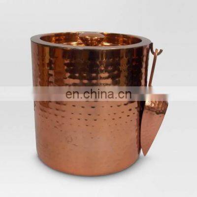 copper plated wine bucket