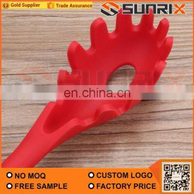 High Heat Resistant Spaghetti Strainer Silicone Pasta Fork Server Spoon photo-3