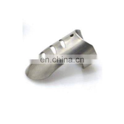 New Model Safety Sheller Kitchen Support Guard Cutting Tip Stainless Steel Finger Protector photo-2