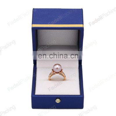 Fadeli Custom Logo Jewelry Boxes Set Wholesale  Ring Jewellery Packing Gift Box