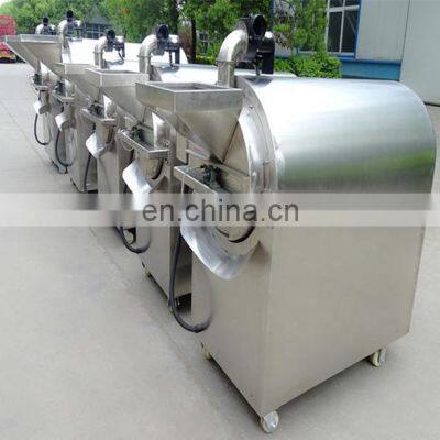 Automatic Stainless Steel Nut Roasting Machine Auto Roasted Nuts Rotary Roaster Line Machines Equipment Cheap Price for Sale