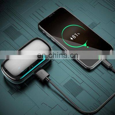 X8 Tws Dual Mode Gaming Earbud Led Display Power Bank Headphone 8d Stereo Earphone Wireless photo-3