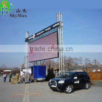 Czekh project P20 outdoor hanging led advertising screen board