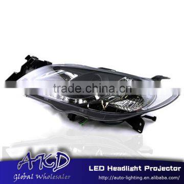 AKD Car Styling for Mazda 3 LED Headlights B-Type 2004-2012 Mazda3 LED Head Lamp Projector Bi Xenon Hid H7 photo-2