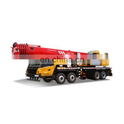 China top brand 40 ton truck crane STC400T with DF Cu-m-mins ISLe34030 for sale