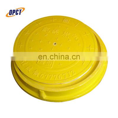 Double seals composite BMC FRP manhole covers road way manhole protection cover