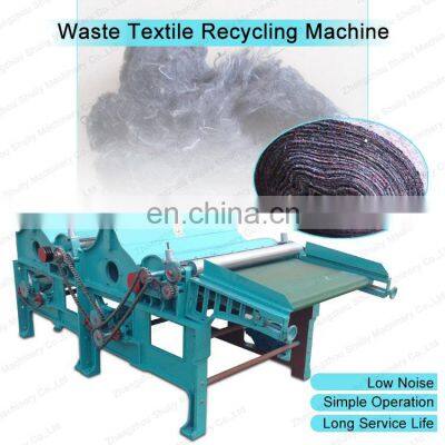Cloth Cotton Waste Textile Recycling Machine Hemp Scutcher Machine photo-4