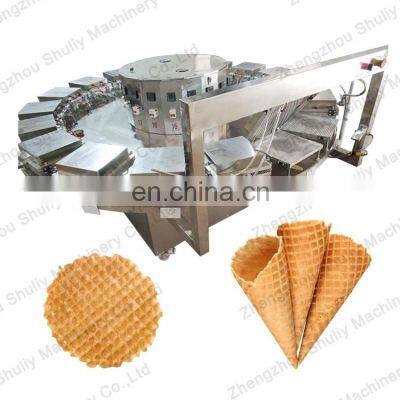 industrial ice cream cone making machine from Elva