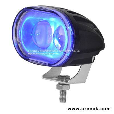 4 Inch 10W 20W Forklift Red Blue Dot Pedestrian Safety Warning Light