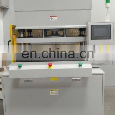 Automatic Servo Control 500x600mm 300ton Four Post Press Three Beam 4 Column Hydraulic Press photo-3