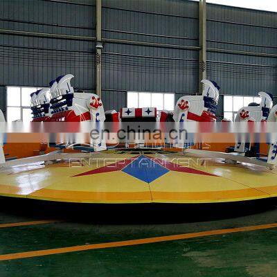 Park Outdoor Adult 18 Seats Outdoor Stock Crazy Dance Spin Frisbee Rides photo-5